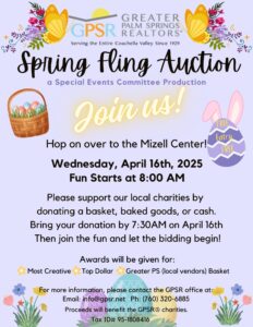 Spring Fling Auction